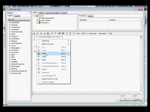 Inventor iLogic Video Tutorial (59) - How to pass values between rules