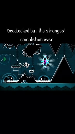 Strangest Completion of Deadlocked in Geometry Dash