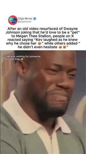 Dwayne Johnson’s “Megan Thee Stallion pet joke resurfaces” goes viral 😂🔥 #megantheestallion