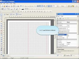 Creating Report with Columns. Part 1 - [Shot on version 2013.1]
