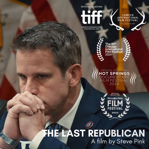 THE LAST REPUBLICAN trailer is out! The Washington Post called it "The year's most riveting political doc" and it's coming to Film Forum on Jan 3rd - Don't miss it! https://www.hollywoodreporter.com/movies/movie-news/the-last-republican-trailer-adam-kinzinger-donald-trump-documentary-1236087811/ | Cinephil