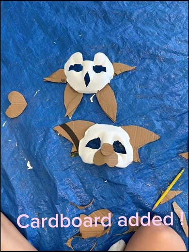 how I made my first mask!