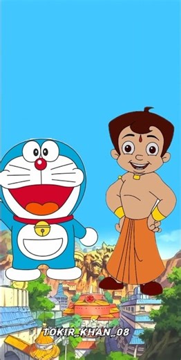 doraemon vs all cartoon #doraemon #cartoon #comparison #anime