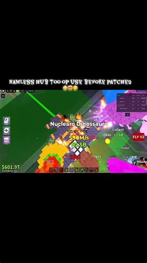 Namless hub use before patched #script #fyp #op #nameless #stealabrainrot