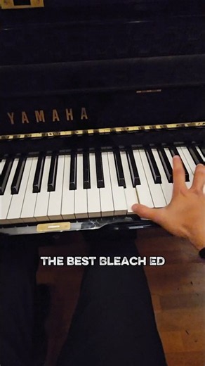 Bleach ED6 (Chorus) on Piano (My Pace) by SunSet Swish