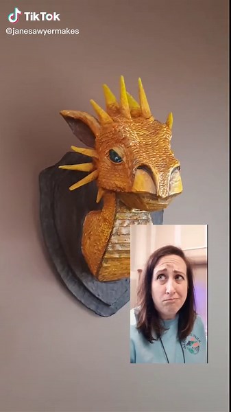 Summer Activities for Kids: Paper Mache Dragon Art