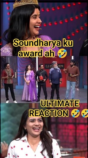 👉 "CWC Soundarya Ku 'Indha' Award?! 😂 | Judges Shock Panitanga! | Cooku With Comali Shorts"