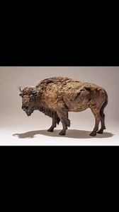 1.7K views · 141 reactions | American Bison sculpture on #throwbackthursday. I was commissioned to make this bison and two calves for a client in the States. Years ago I worked with bison @chesterzoo and was struck by how wild they were despite being in captivity. #bison #bisonbisonbison #americanbison #sculpture #nickmackman #animalsculpture #animallovers #wildlifelovers #ceramicsculpture #safari #animalart | Nick Mackman Animal Sculpture | Facebook