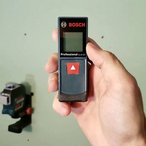 "Bosch GLM 20 laser distance measure couldn't be any simpler to use....