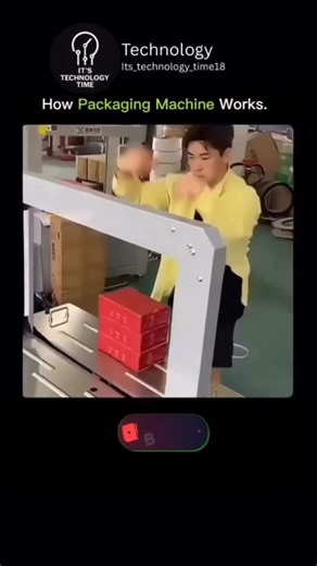 Technology on Instagram: "A packaging machine works by automating the steps of measuring, filling, sealing, and labeling products. First, the product is fed into the machine, where sensors ensure the correct quantity is dispensed. The packaging material is then formed around the product, sealed using heat, pressure, or adhesive, and finally cut and labeled. This process ensures fast, consistent, and hygienic packaging with minimal human involvement. #IndustrialAutomation #PackagingTechnology #Ma