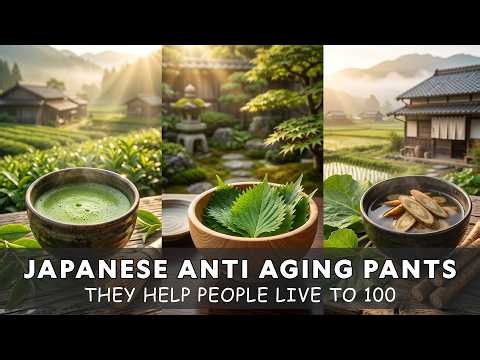 Japan's Longevity Secret: 10 Plants Centenarians Eat Every Day