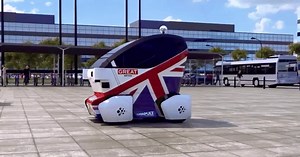 Pod Zero Autonomous Cars Will Make Public Transportation Out of Advertisements