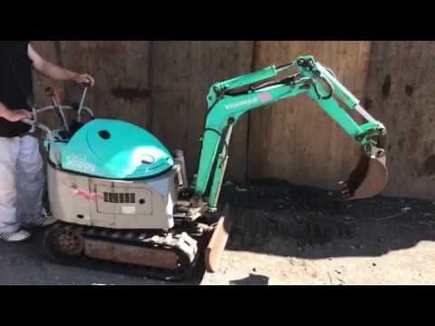 YANMAR ヤンマー B03 Scoppy ミニ ユンボ 油圧 ショベル クローラー バックホー