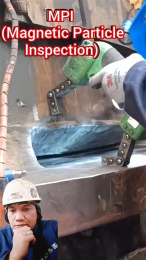 Magnetic particles inspection (MPI) #welding #MPI #MT #fblifestyle # | Welder Art