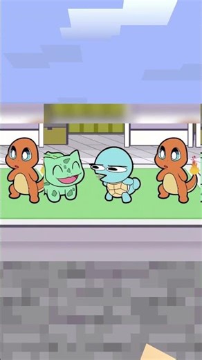 Certified Squirtle 💀 (_judepayne_) #minecraft #pokemon #animation