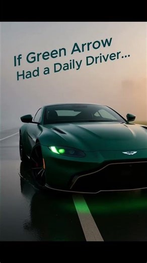 If Green Arrow Had a Daily Driver 🚘💚 | Aston Martin Vantage ZR Edition #shorts