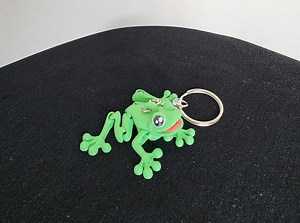 Mini Frog Keychain | 3D Printed Articulated Keychain | Multicolored Fidget Toy - Etsy
