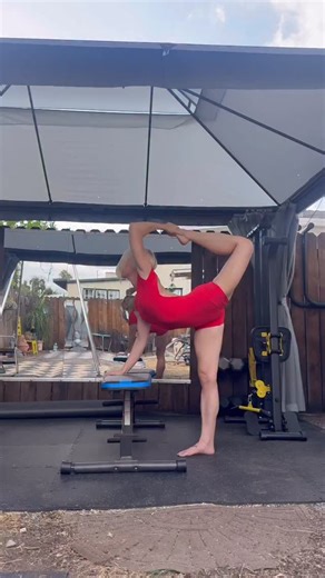 158 reactions · 5 comments | TGIF! 拾拾拾 Bench bends! Mosquitos love me  #backbemd #contortion #flexibility #cheststand #wheelpose | Jamie Rose Brogan | Facebook