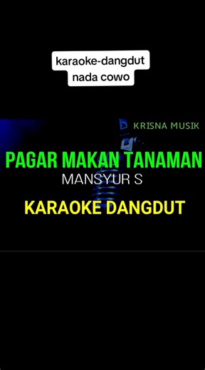 karaoke dangdut pagar makan tanaman silahkan d duetin,,bagi yg mu riquest silahkan d komentar #dangdutkaraoke #karaoketiktok #lagulawas #dangdutviral