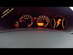 What does a lightning bolt light on my car's dashboard mean?