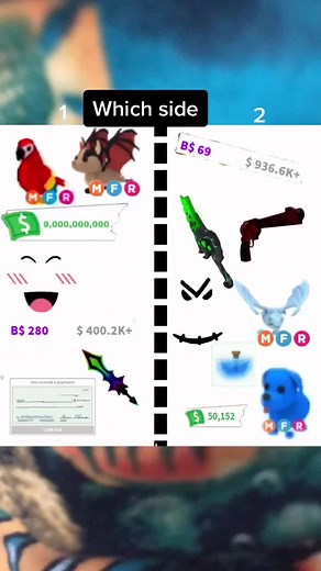 robloc edition// #fyp #pickaside #whichside #adoptme #roblox #blockburg #murdermystery #xyzbca