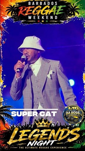 Super Cat “Boops” LIVE 🔥 Barbados Reggae Weekend 2026 #SuperCat #Reggae #Barbados