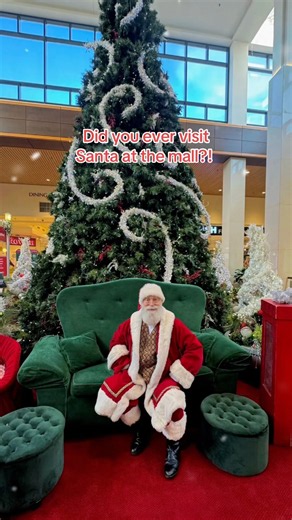 Did You Ever Visit Santa at the Mall? #Christmas #Santa #ChristmasNostalgia #shorts #fyp #viral