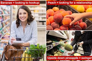 Secret dating code singles are using to hook up at the supermarket revealed