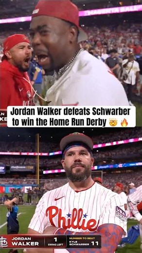 Jordan Walker is the first Cardinal to win the derby👏