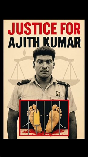 LEGI🌙 | #justiceforajithkumar 💔 It may be recalled that on June 27, Ajith Kumar, 27, a security guard at Bathrakaliamman temple in Madapuram near... | Instagram
