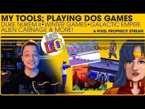Tools I made for myself; more DOS games [Archived Stream]