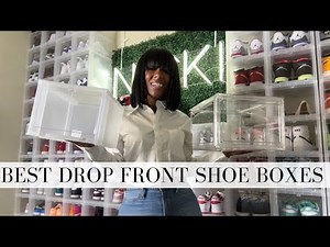 Best Drop Front Shoe Boxes | The Container Store vs Better Every Day