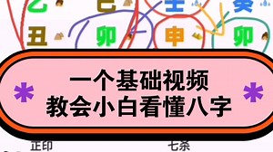 一个视频，教会你看懂八字