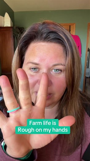 Farm life is rough on my hands #lotion #dryskin #crackedskin #blackfriday #cybermonday