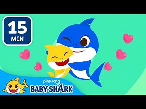 I Love You Daddy!🩵 | Father's Day for Kids | Nursery Rhymes & Kids Songs | Baby Shark Official