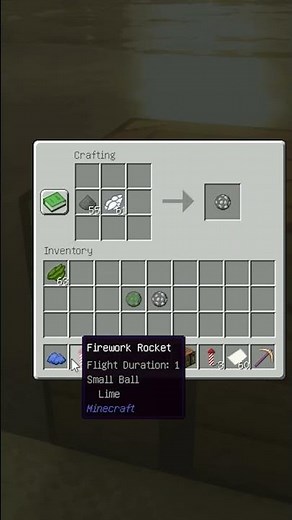 How to make colored fireworks in Minecraft // Как сделать цветной фейерверк в Майнкрафте