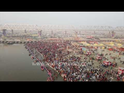 Maha Kumbh Mela 2025 at Triveni Sangam – Millions Gather for the Sacred Holy Dip in Prayagraj