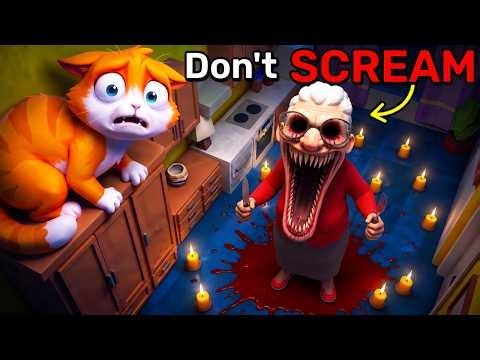 If You Scream, GRANNY Gets More SCARY... (I Am Cat VR)