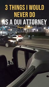 Top 3 things I Would NEVER to do as a DUI Attorney!  #LegalTips #DUI #policestop #DefenseAttorney #LawAdvice #StayCalm #FieldSobrietyTest #lawyersoftiktok #lawyersofinstagram #BreathTest #TikTokLegal | Kevin Hayslett | Facebook