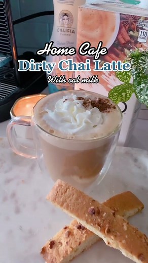 Homemade Dirty Chai Latte Recipe
