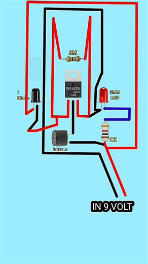 How to Make Flame Detection Alarm Circuit Using IR Sensor 🔥 #electricalisolation #electricalcircuits