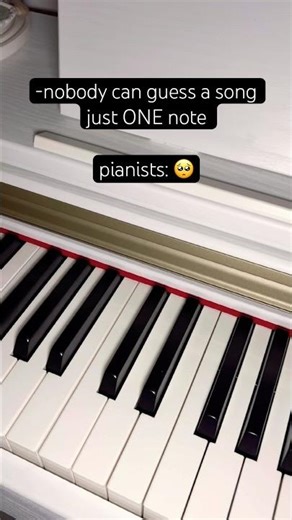 -nobody can guess a song just ONE note, pianists: 🥺😭😭😭 #piano #pianist #nobody #solas #onenote
