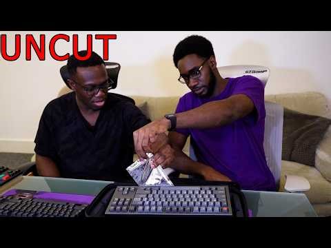 Deji Olatunji tries my Custom Keyboard Collection [UNCUT]