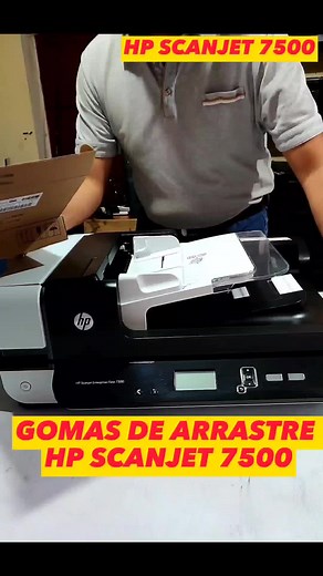 "🚀📷 Gomas de Arrastre para HP ScanJet 7500" Gomas de arrastre para e...