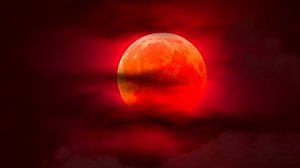 Moon, Full Moon, Night. Free Stock Video