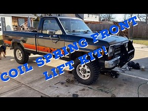 Installing front coil springs in a 1983-1990 Ford Ranger