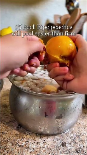 How to pit and peel peaches | Canning season tips