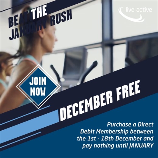 ⭐ Get a head start on 2025 – December is on us! ⭐ Sign up online and get December free with a Direct Debit Fitness Membership, giving you unlimited access to our gyms, fitness classes and swimming pools. Access any of our 9 gyms, including our new flagship gym at Dewars Centre which is equipped with over 100 pieces of cutting-edge cardio, strength, and functional equipment. Sign up  https://bit.ly/4fp4F94 | Perth Leisure Pool | Facebook
