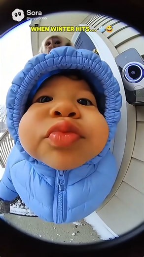 Tiny Monkey Backpack + Hilarious Baby Sass! 😳 #aivideo