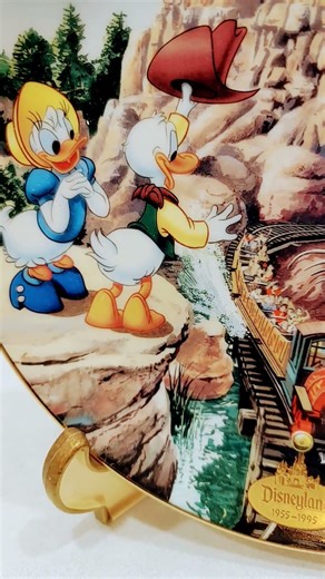 FOR SALE Disneyland 40th Anniversary Big Thunder Mountain Railroad Plate $15 + shipping #shorts